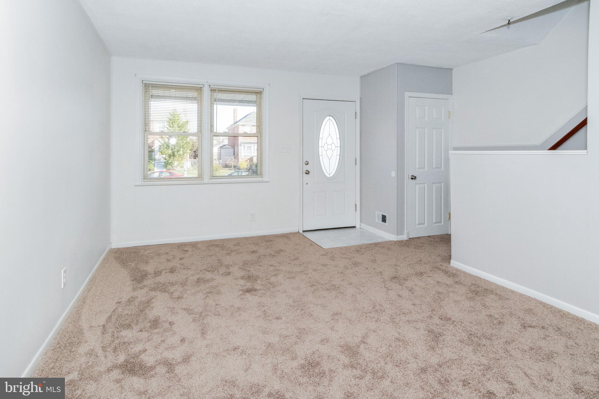 2816 Southbrook Road Baltimore, MD 21222 - Photo 3 of 24 Living Room w/ New Carpet