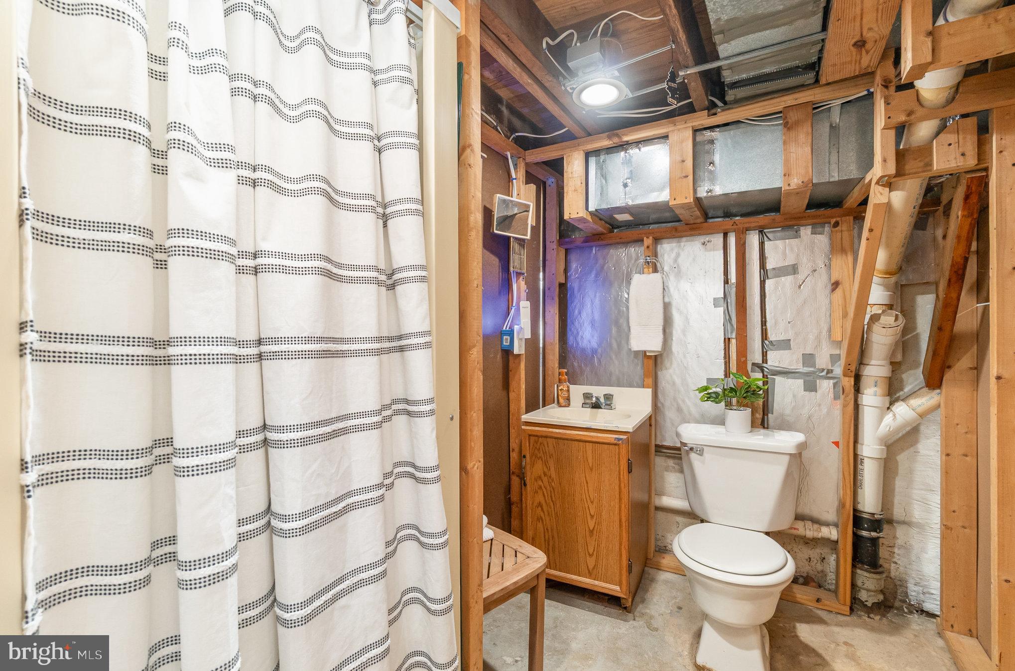 7401 Greenbank Road Baltimore, MD 21220 - Photo 39 of 58 a bathroom with a sink toilet and shower