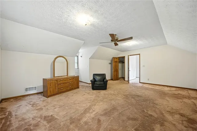 a view of a livingroom with furniture