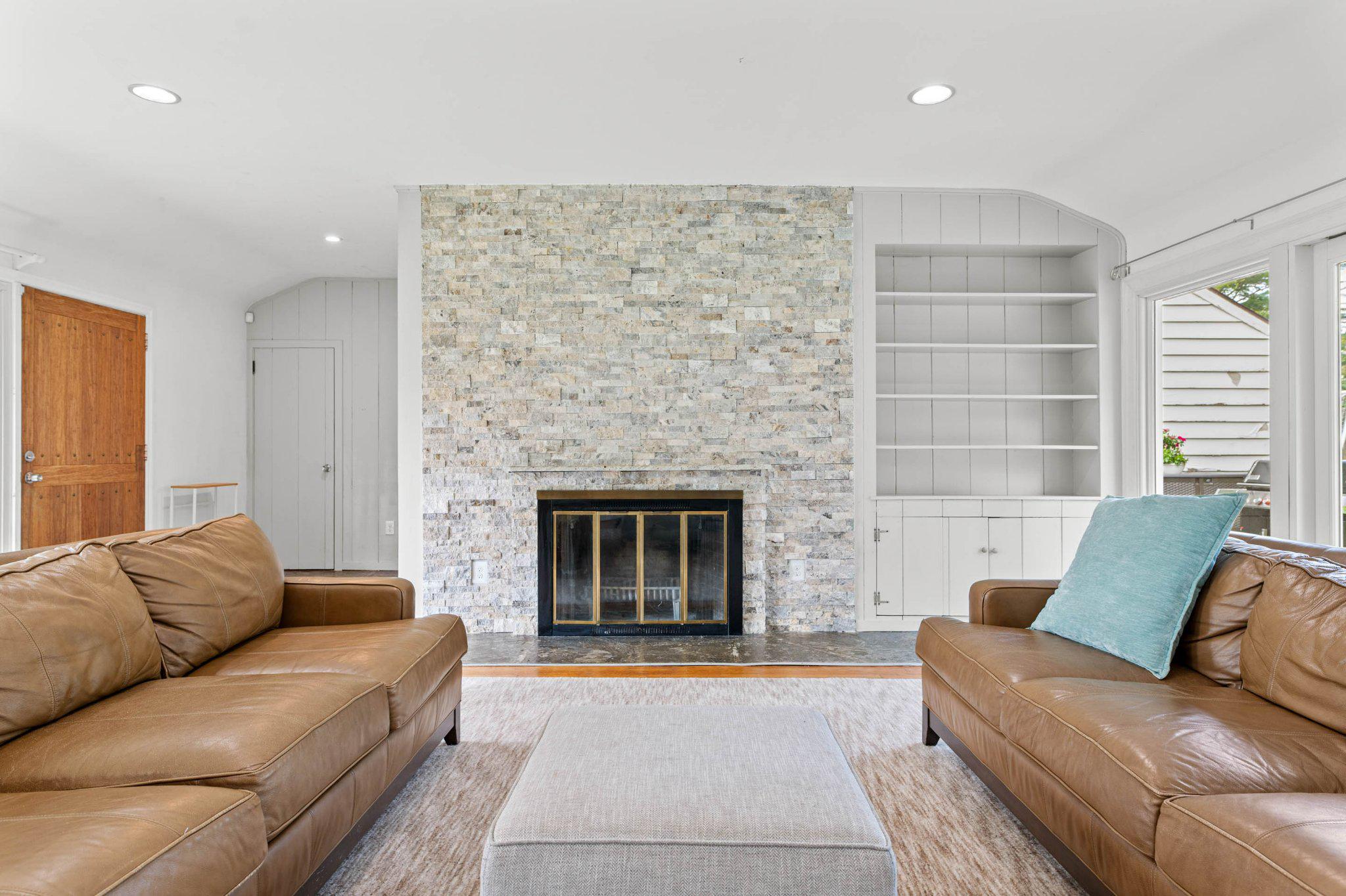 1162 Dewitt Road Wayne, PA 19087 - Photo 3 of 49 Cozy family room with stone fireplace.