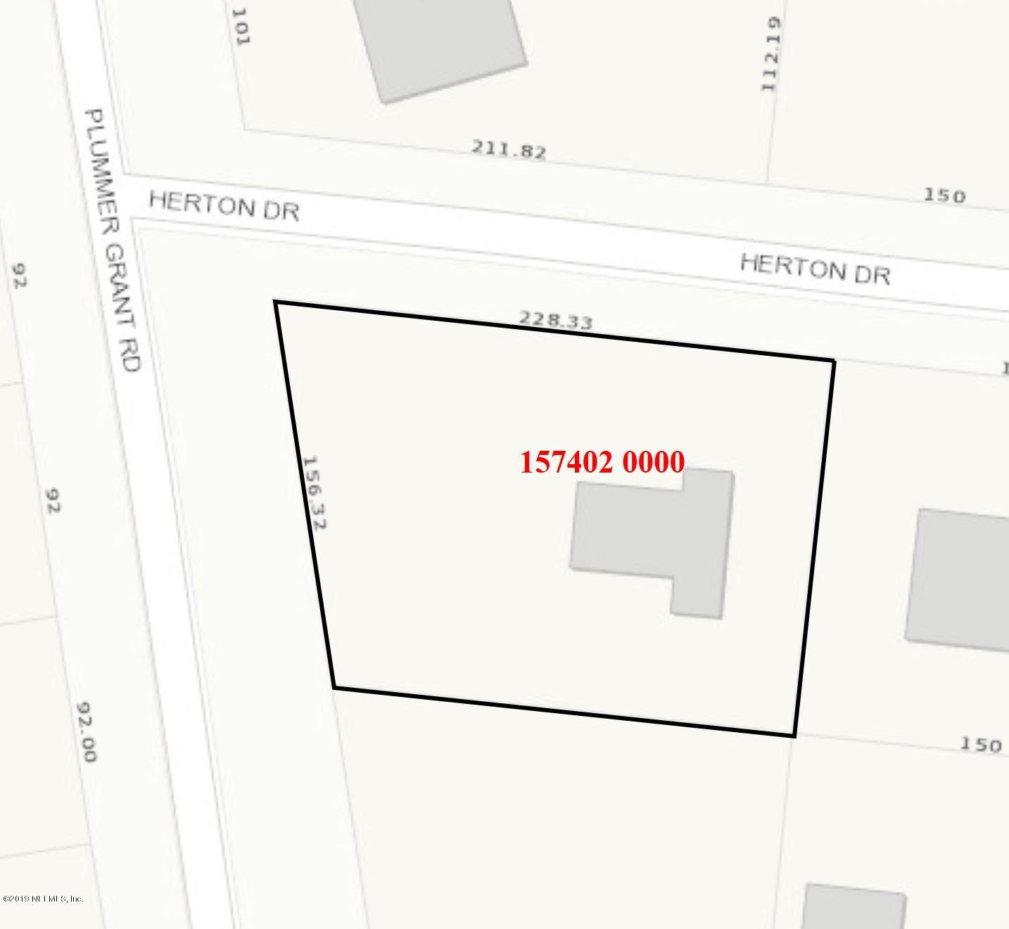 4720 Herton Road Jacksonville, FL 32258 - Photo 35 of 38 Parcel Map