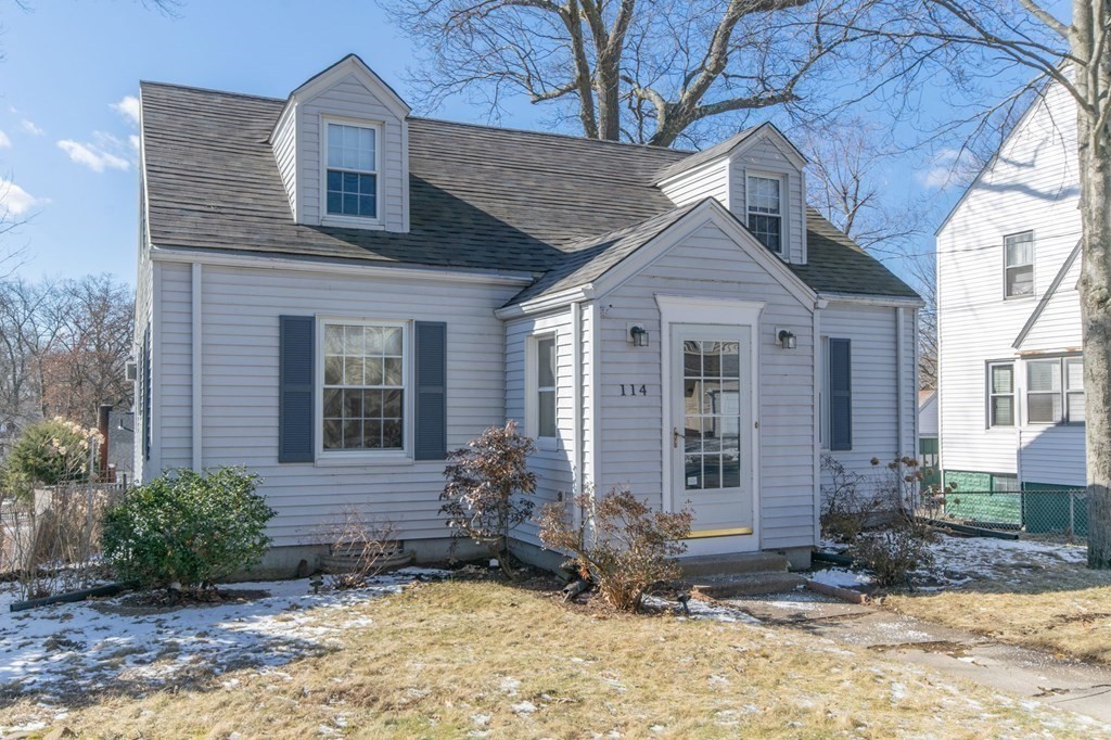 114 Appleton Street Springfield, MA 01108 - Photo 2 of 35 a view of a brick house with yard and large tree