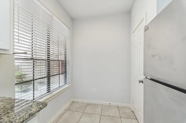 a view of a room with window