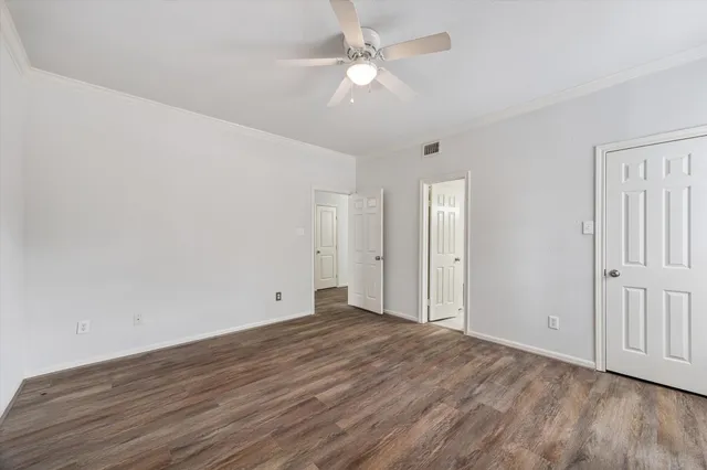 wooden floor in an empty room