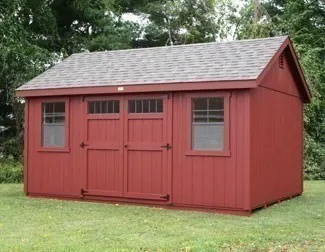 a view of backyard of house