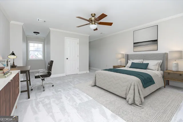 a view of an empty room with wooden floor fireplace and a window