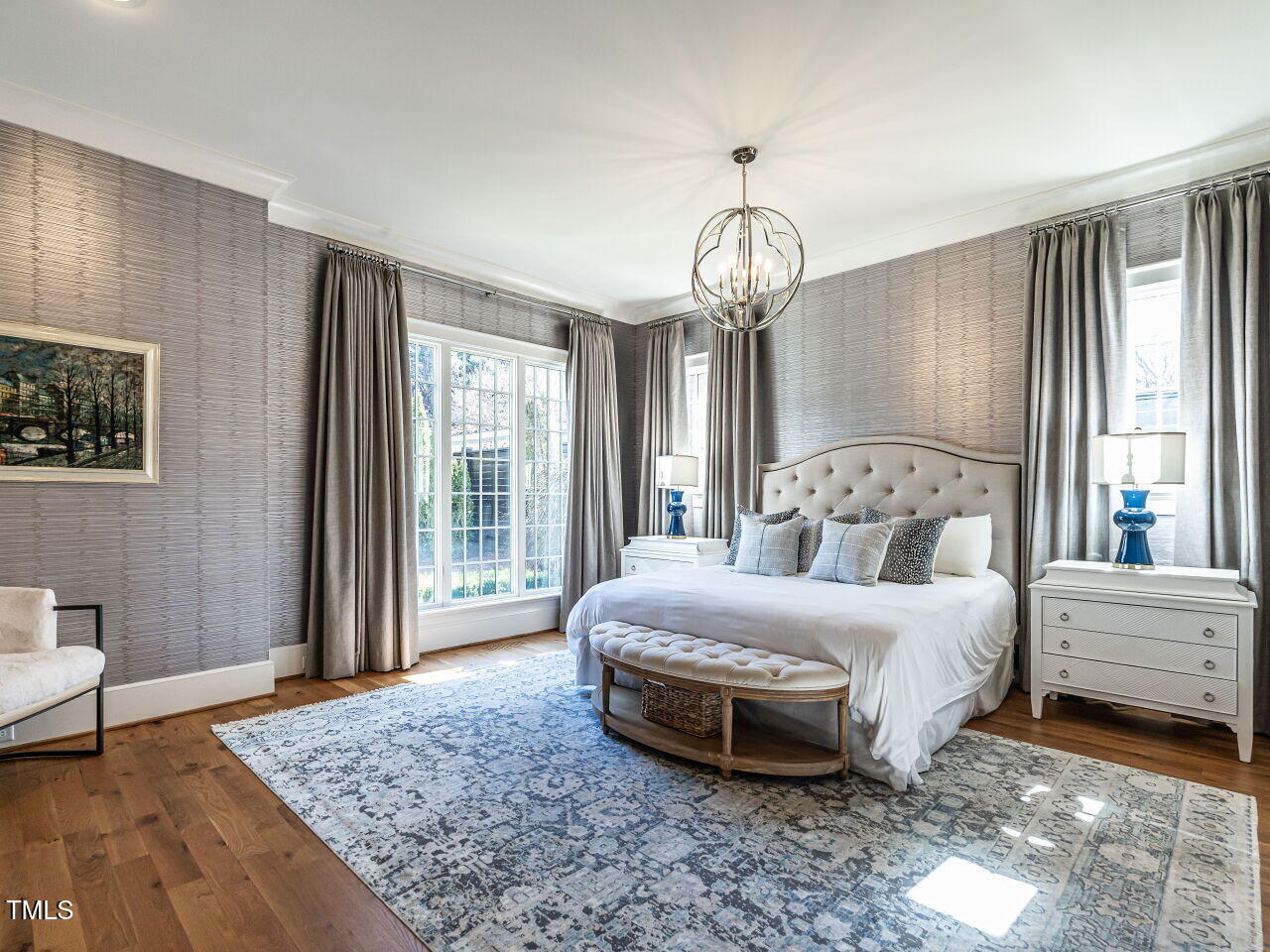 1324 Brooks Avenue Raleigh, NC 27607 - Photo 26 of 65 a spacious bedroom with a bed and a window
