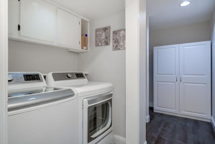 37105 Sapphire Road Burney, CA 96013 - Photo 16 of 39 a utility room with dryer and washer