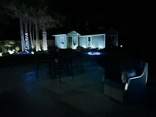 a view of swings on the wall