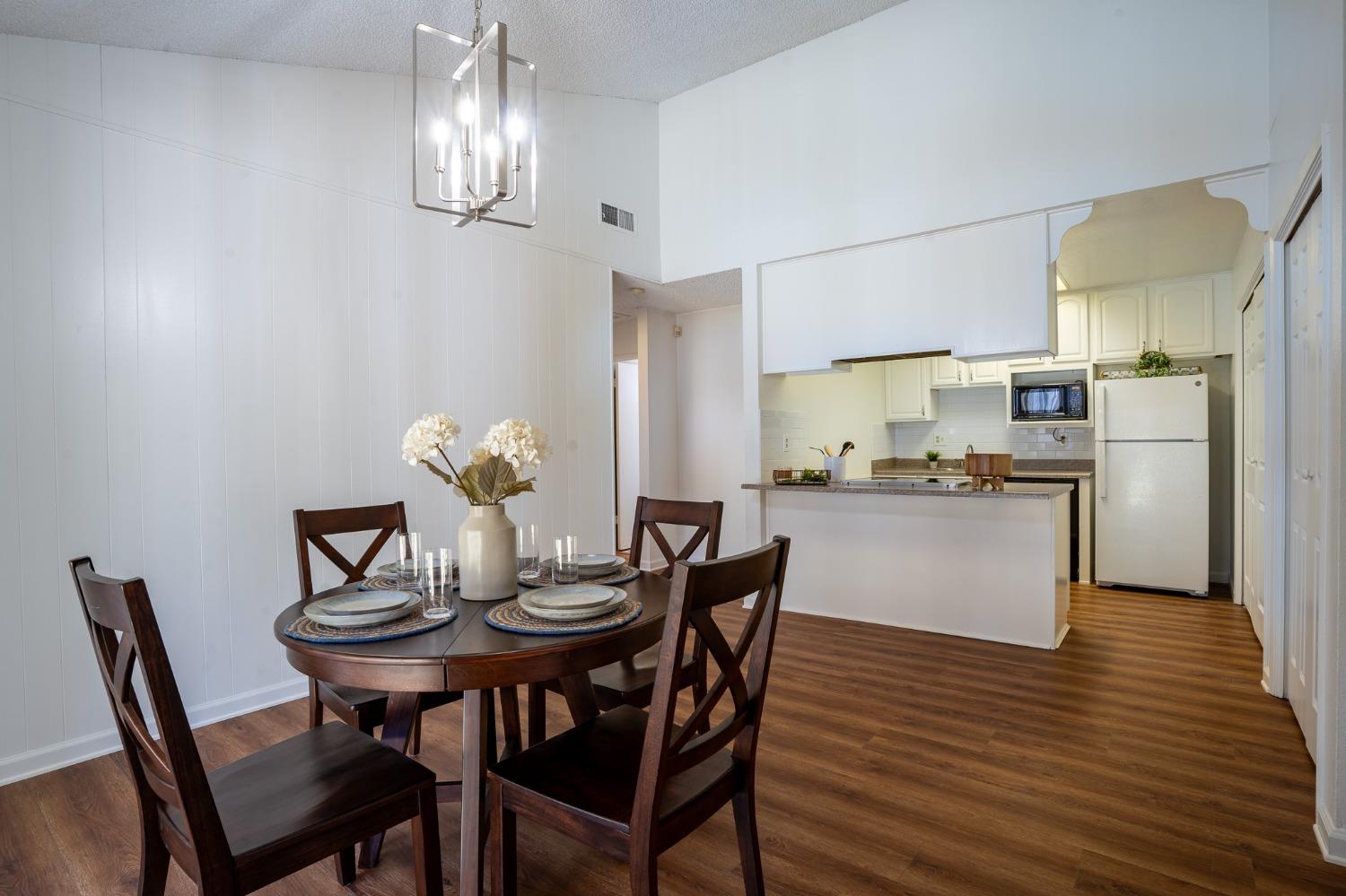 29 Dean Way Folsom, CA 95630 - Photo 6 of 17 a view of a dining room with furniture and chandelier