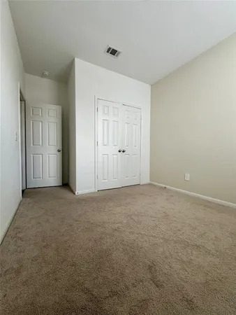 a view of a garage room