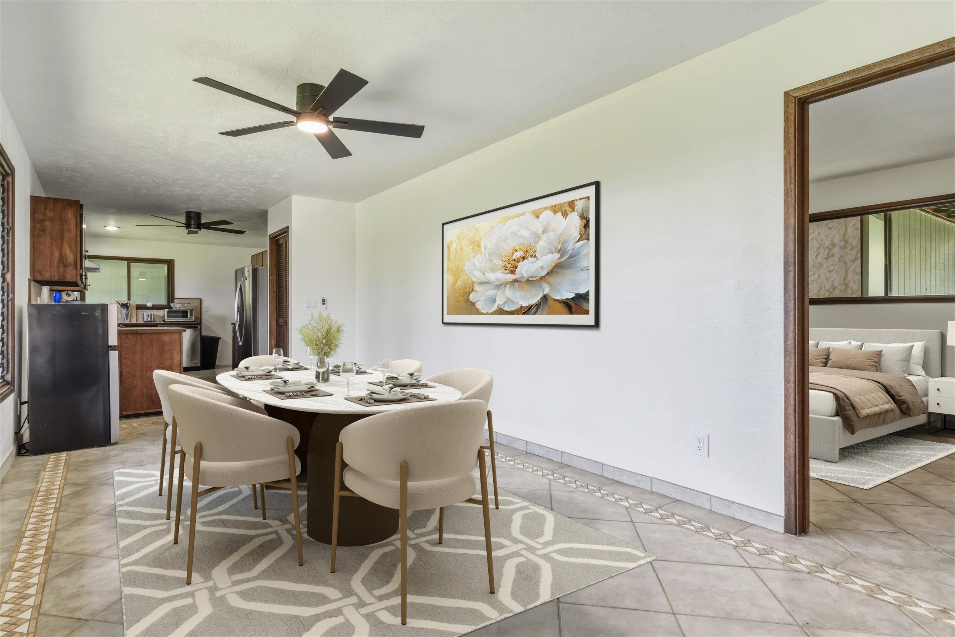 145 South Holokai Road Haiku, HI 96708 - Photo 19 of 50 a view of a dining room with furniture