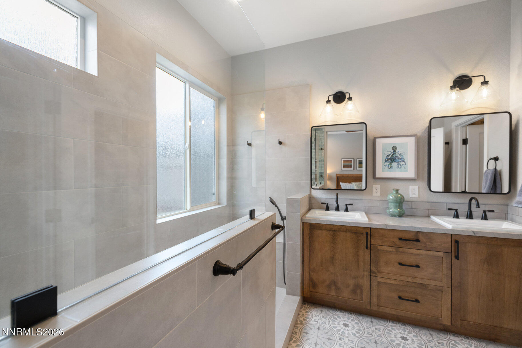 1290 El Monte Court Reno, NV 89521 - Photo 20 of 37 a spacious bathroom with a double vanity sink mirror and bathtub