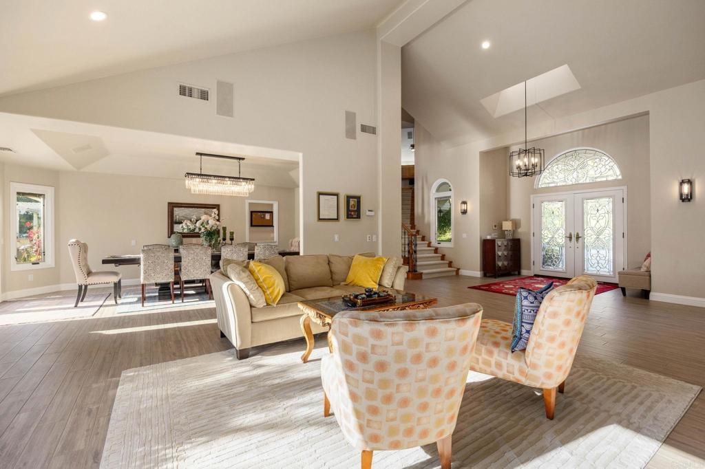 13348 Old Winery Road Poway, CA 92064 - Photo 12 of 68 a living room with furniture and wooden floor