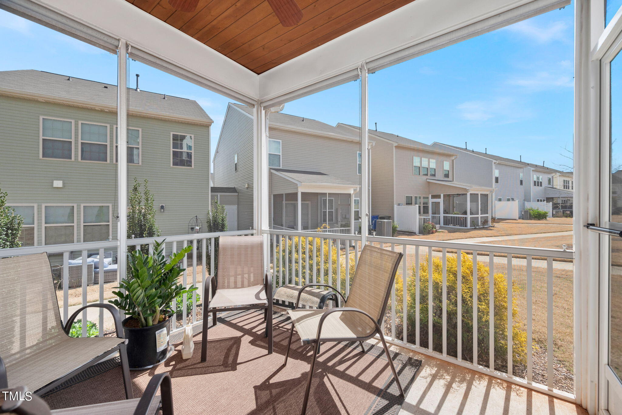1016 Epiphany Road Morrisville, NC 27560 - Photo 30 of 45 a view of a balcony with chairs