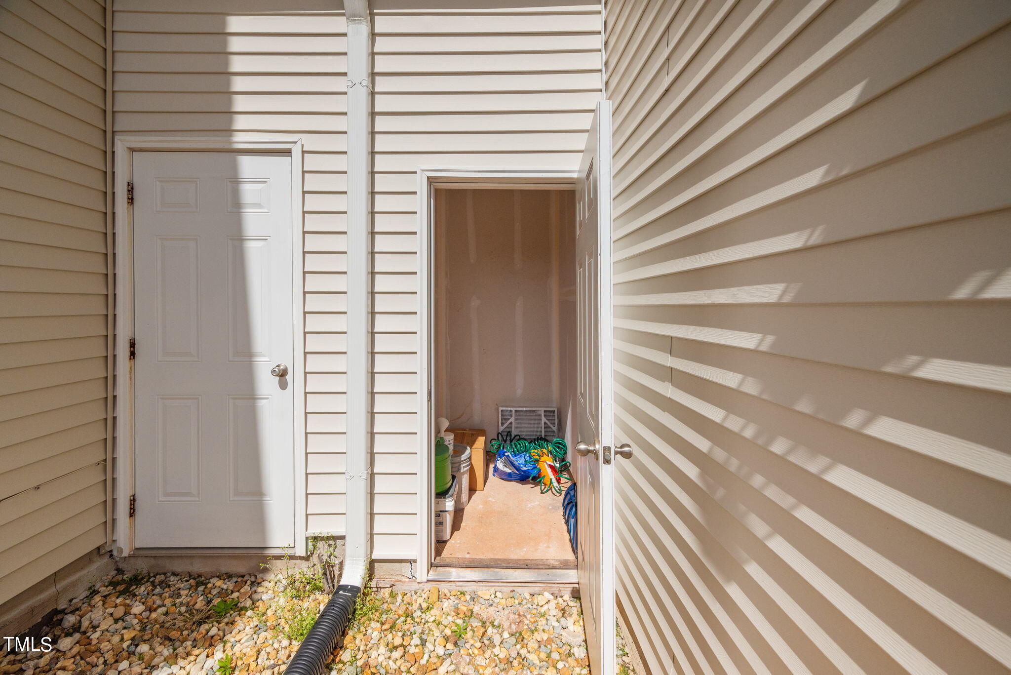 1016 Epiphany Road Morrisville, NC 27560 - Photo 32 of 45 a view of a balcony with door and outdoor space