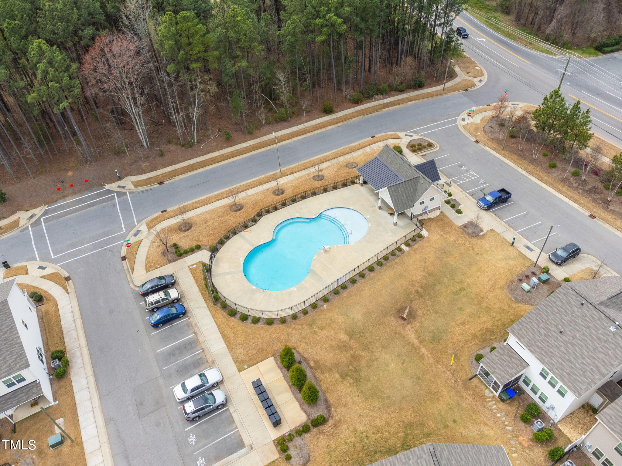1016 Epiphany Road Morrisville, NC 27560 - Photo 41 of 45 a view of swimming pool with a yard