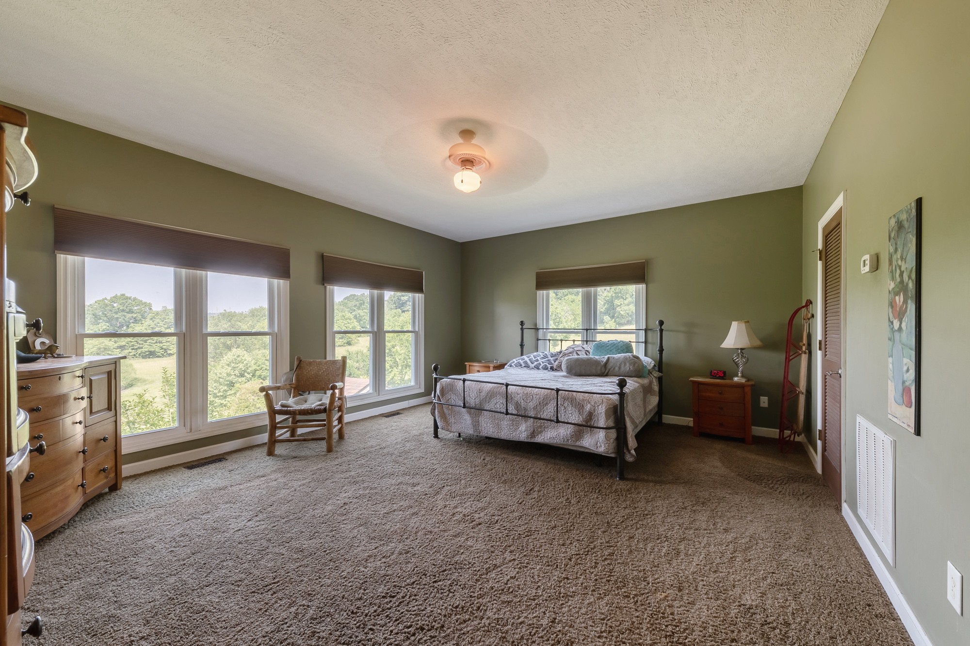 2150 Wilson Hill Road Lewisburg, TN 37091 - Photo 28 of 38 a spacious bedroom with a bed and a large window
