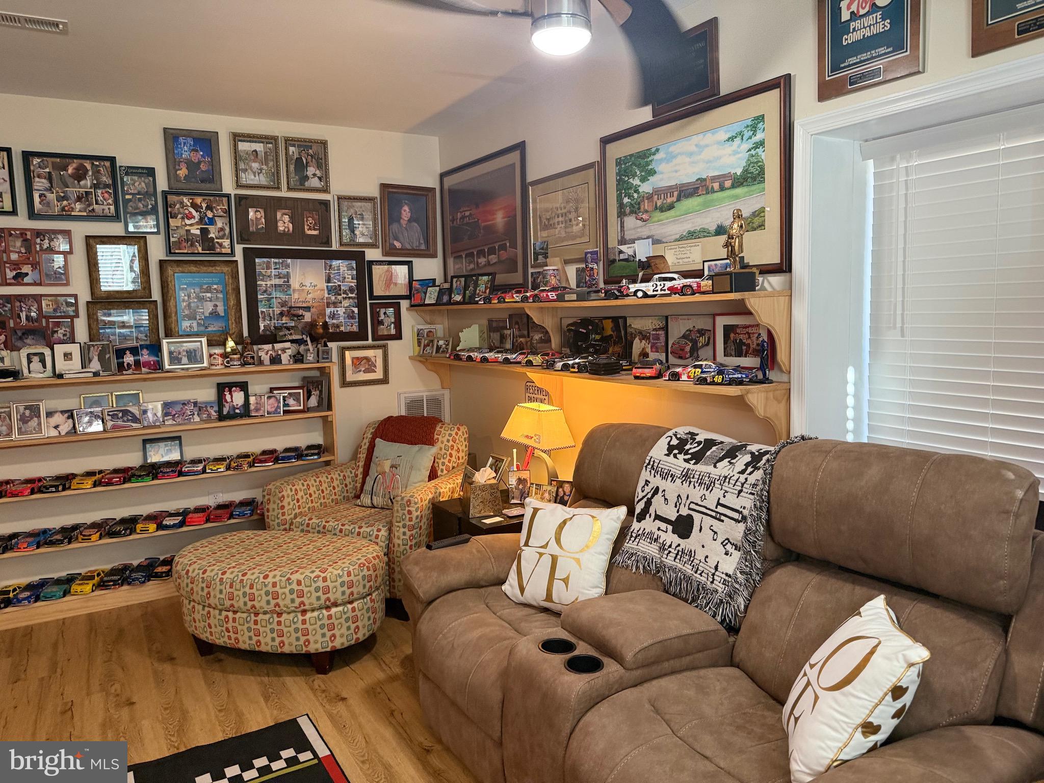 1157 Granny Smith Road Linden, VA 22642 - Photo 33 of 42 Lower Level Den