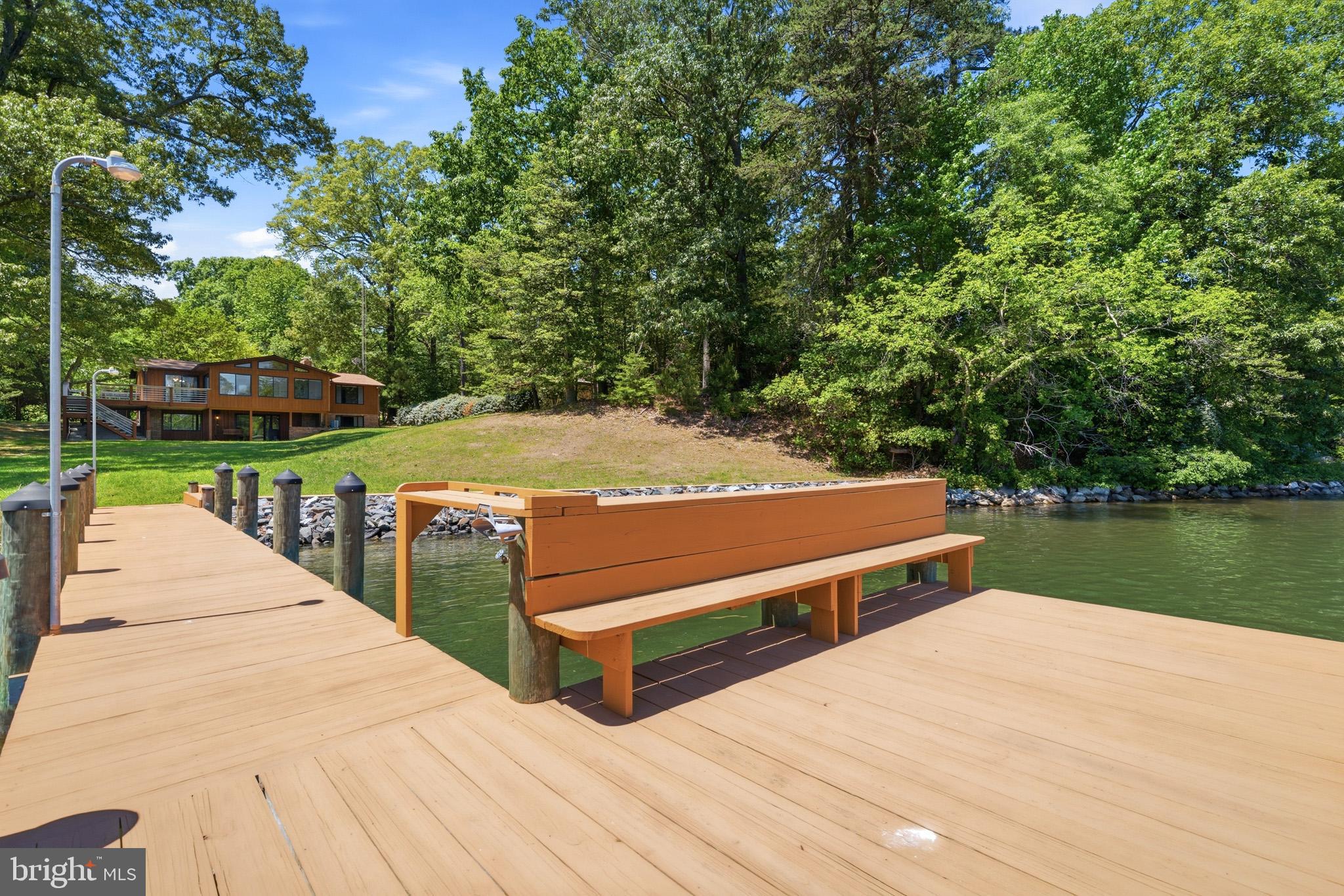 18040 Shipping Point Road Lexington Park, MD 20653 - Photo 53 of 75 Pier offers space for sunning and relaxing.