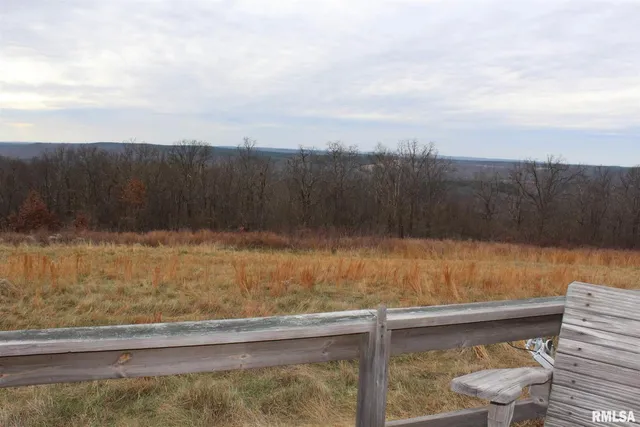 a view of a backyard with a table and chairs