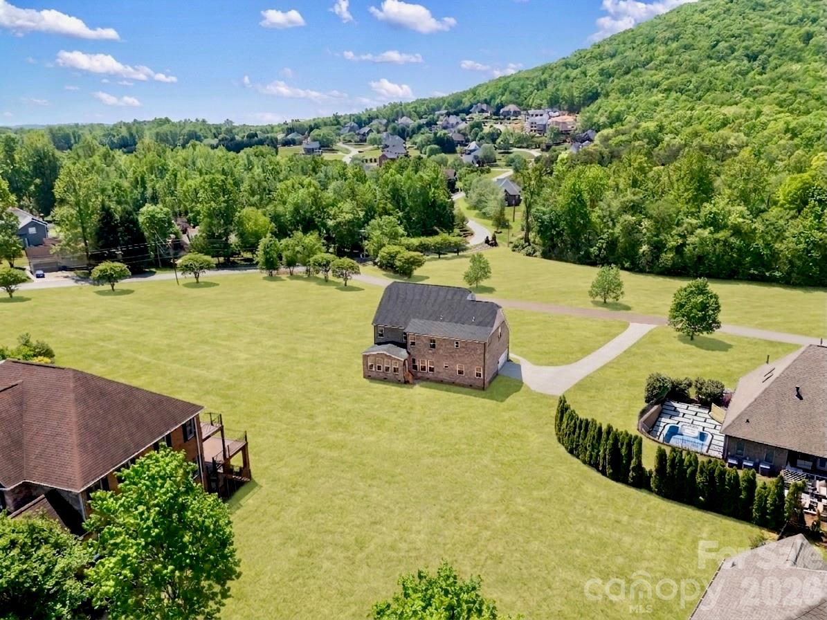 5944 Bakers Point Hickory, NC 28602 - Photo 6 of 39 an aerial view of a house with yard swimming pool and outdoor seating