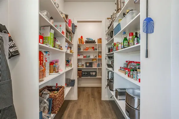 a view of storage and utility room