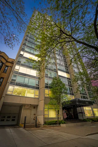 a view of a multi story building