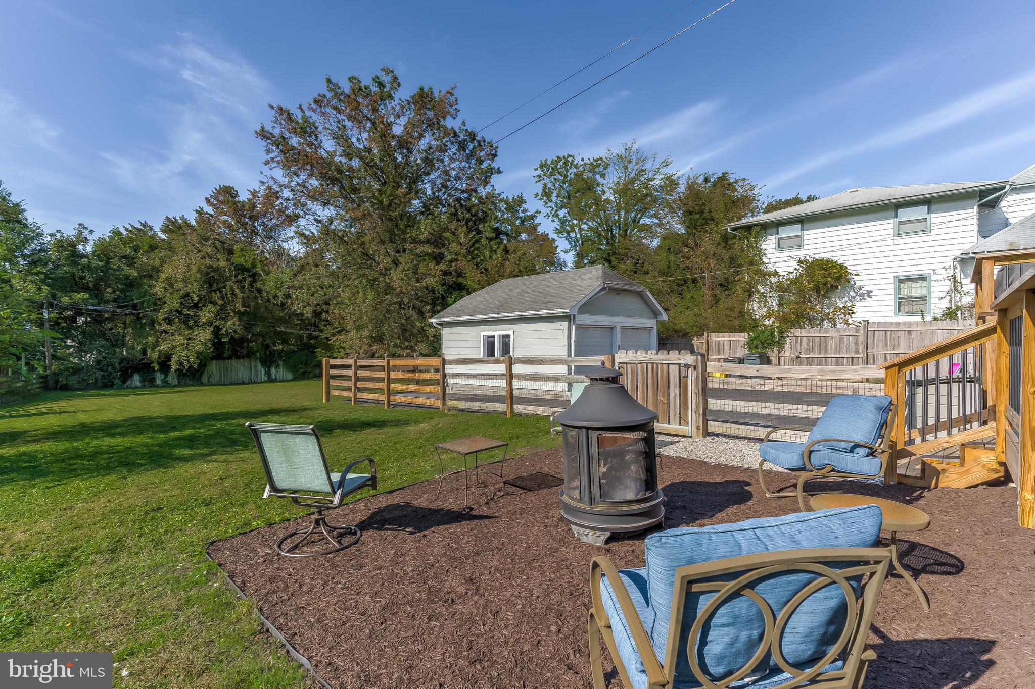 116 South Rolling Road Catonsville, MD 21228 - Photo 34 of 40 Fire Pit Area Ready for Entertaining