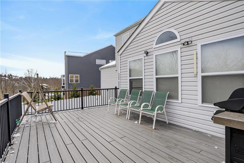 423 Labrador Lane Clairton, PA 15025 - Photo 40 of 49 a balcony with table and chairs