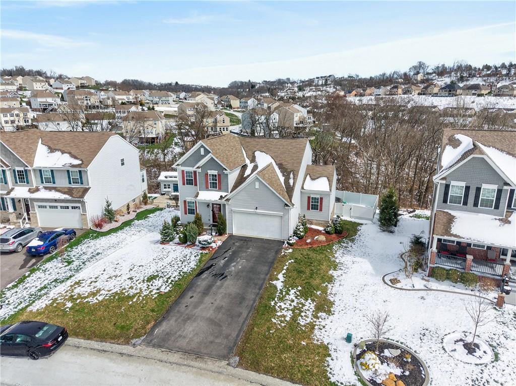 423 Labrador Lane Clairton, PA 15025 - Photo 44 of 49 an aerial view of a house with a yard