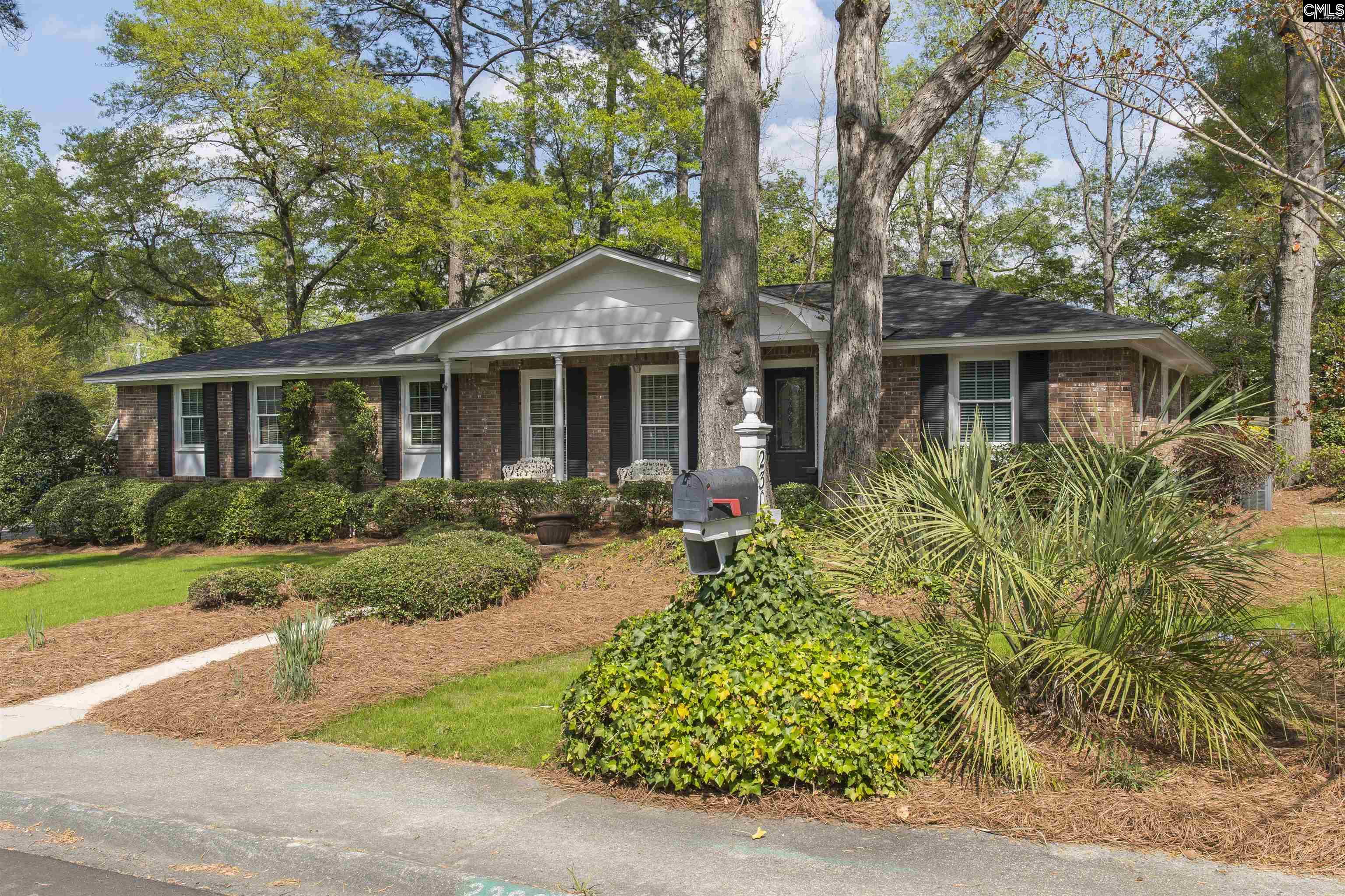 2309 Cunningham Road Columbia, SC 29210 - Photo 2 of 41 front view of a house with a yard