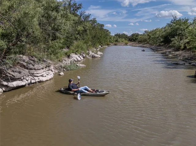 a view of a lake with a mountain