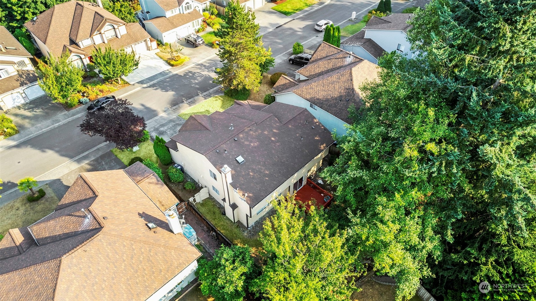 32335 7th Avenue Southwest Federal Way, WA 98023 - Photo 26 of 27 an aerial view of a house with a yard