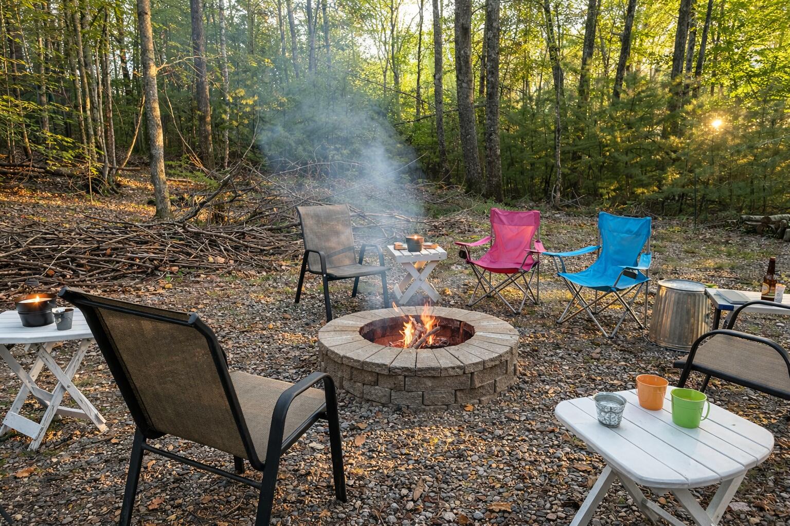 89 Boyds Corner Road South Berwick, ME 03908 - Photo 2 of 58 Firepit In Backyard
