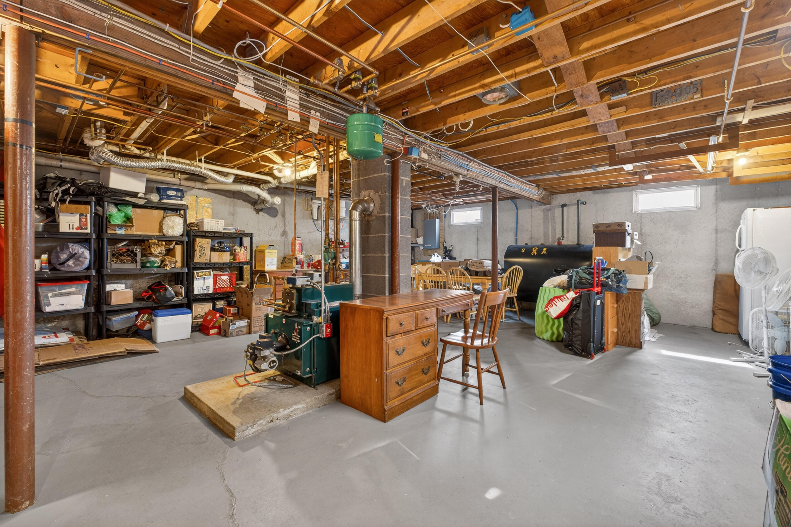 89 Boyds Corner Road South Berwick, ME 03908 - Photo 42 of 58 Basement with High Ceilings