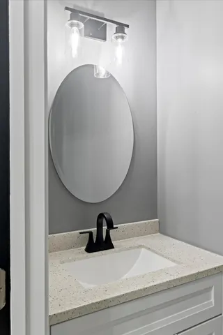 a view of a livingroom with a flat screen tv