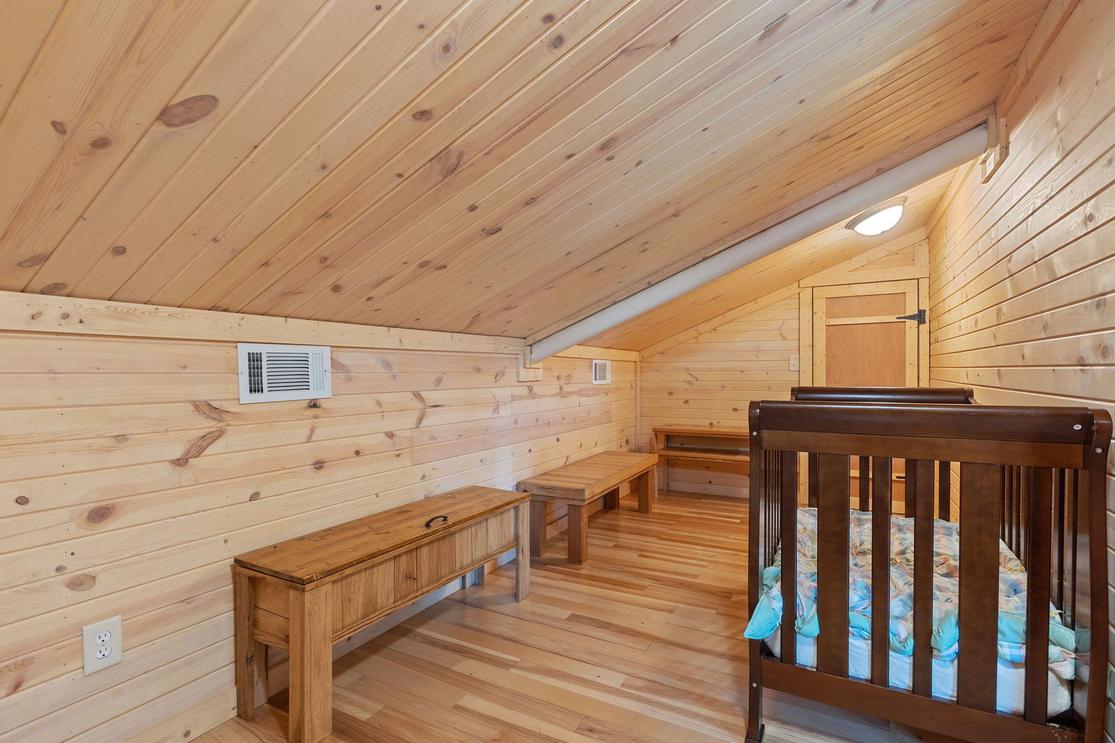 8970 Millbrook Road Millbrook, IL 60541 - Photo 16 of 30 a balcony with wooden floor and outdoor seating