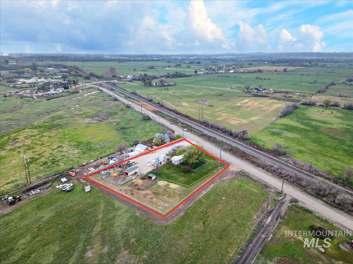 9228 Washoe Road Payette, ID 83661 - Photo 47 of 49 Overview of rural landscape featuring property boundaries highlighted