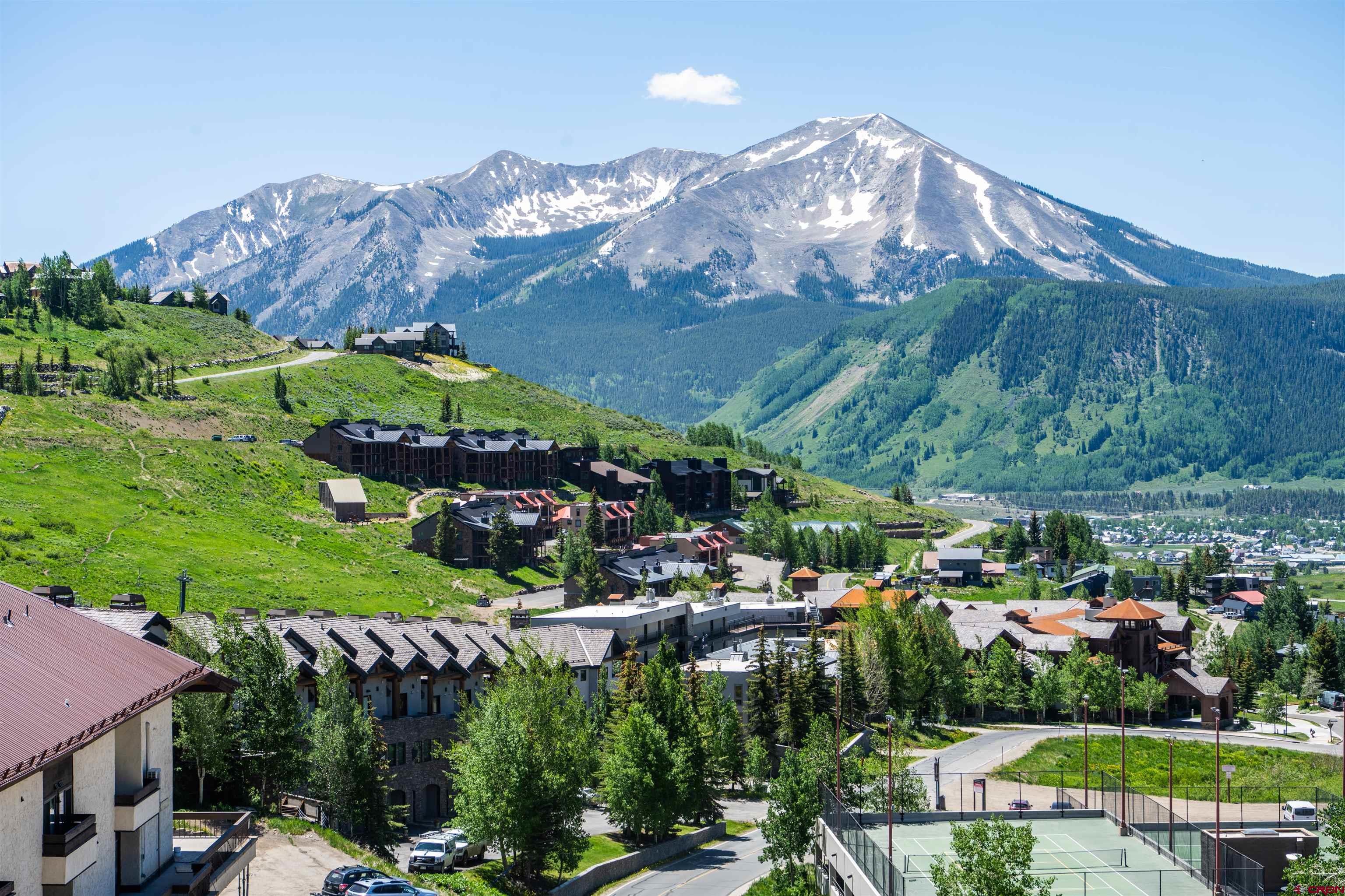 500 Gothic Road, Unit 620 Crested Butte, CO 81225 - Photo 19 of 23 a view of a bunch of trees and cars parked in yard