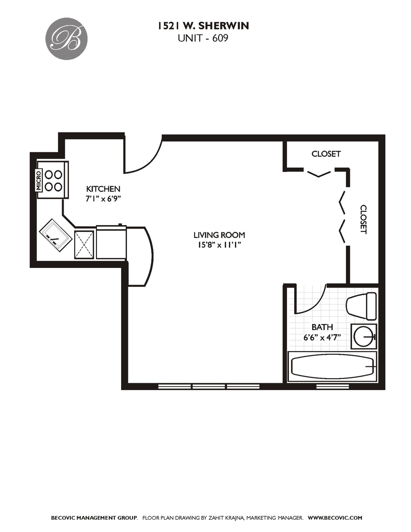 1521 West Sherwin Avenue, Unit 409 Chicago, IL 60626 - Photo 8 of 12