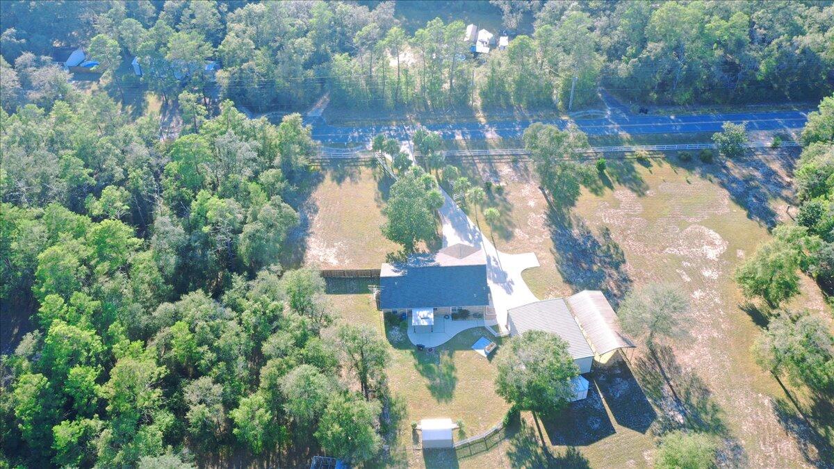 208 Hinote Road DeFuniak Springs, FL 32433 - Photo 3 of 49 an aerial view of a house with yard
