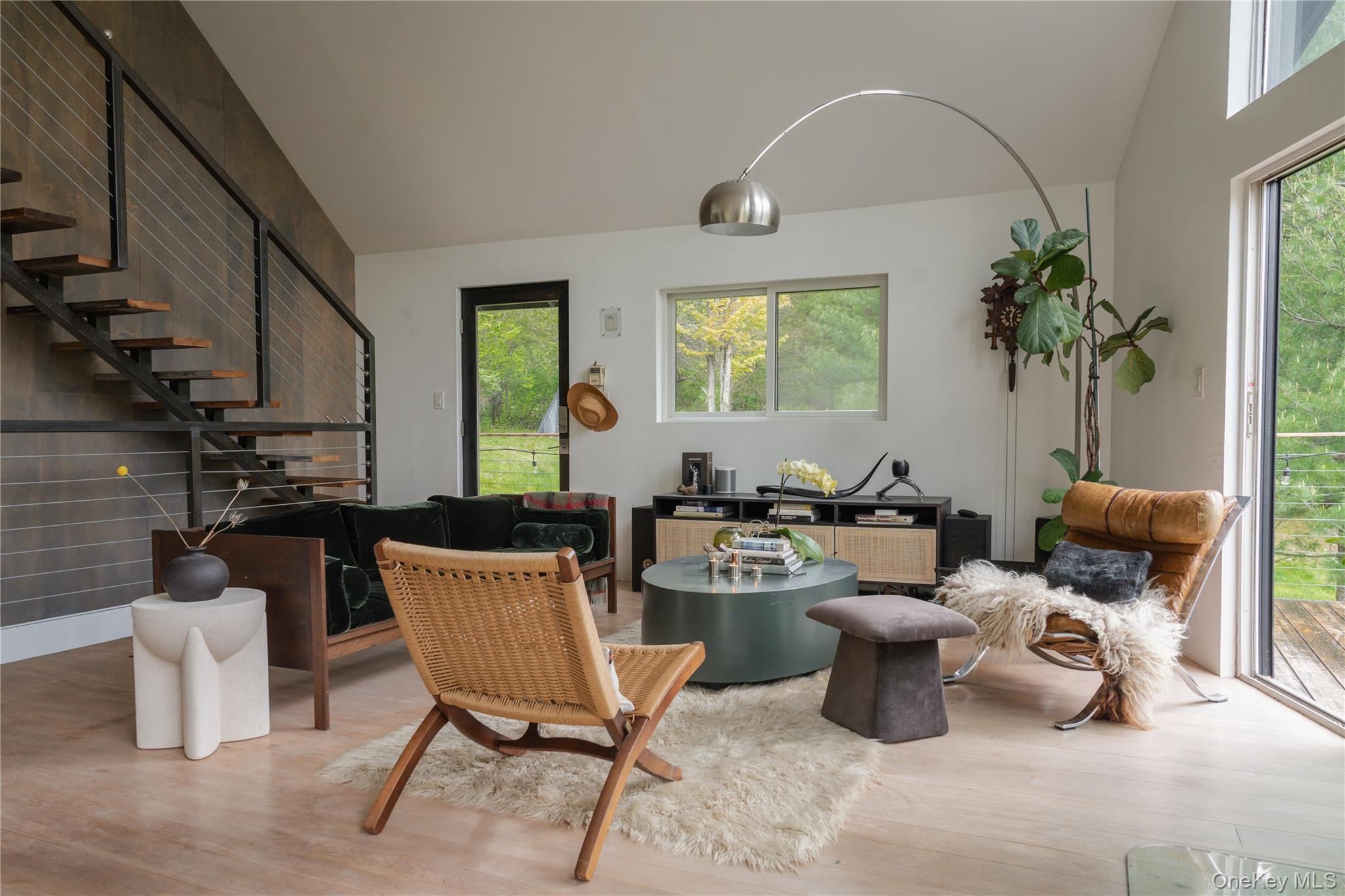 22 Mc Guffey Road Kerhonkson, NY 12446 - Photo 6 of 24 a living room with furniture and a potted plant