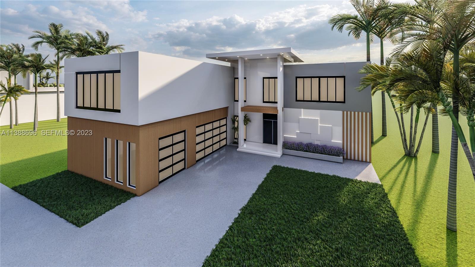 6453 Southwest 185th Way Southwest Ranches, FL 33332 - Photo 7 of 8 a view of an entryway with garden