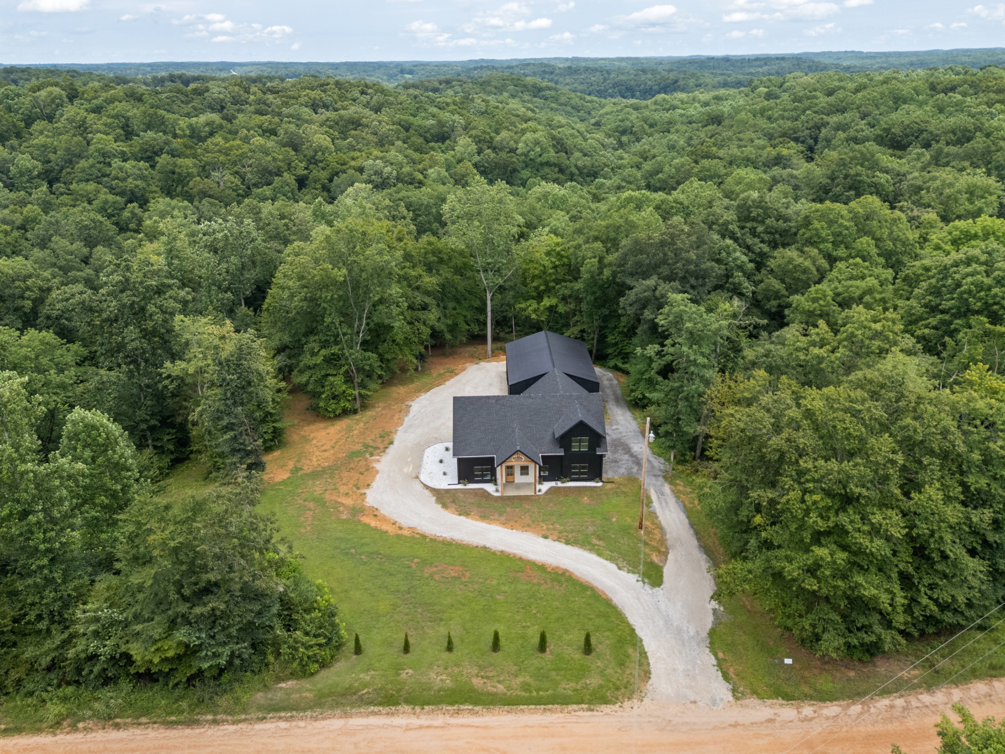 7922 East Plunders Creek Road Dickson, TN 37055 - Photo 82 of 86 a view of a house with a yard