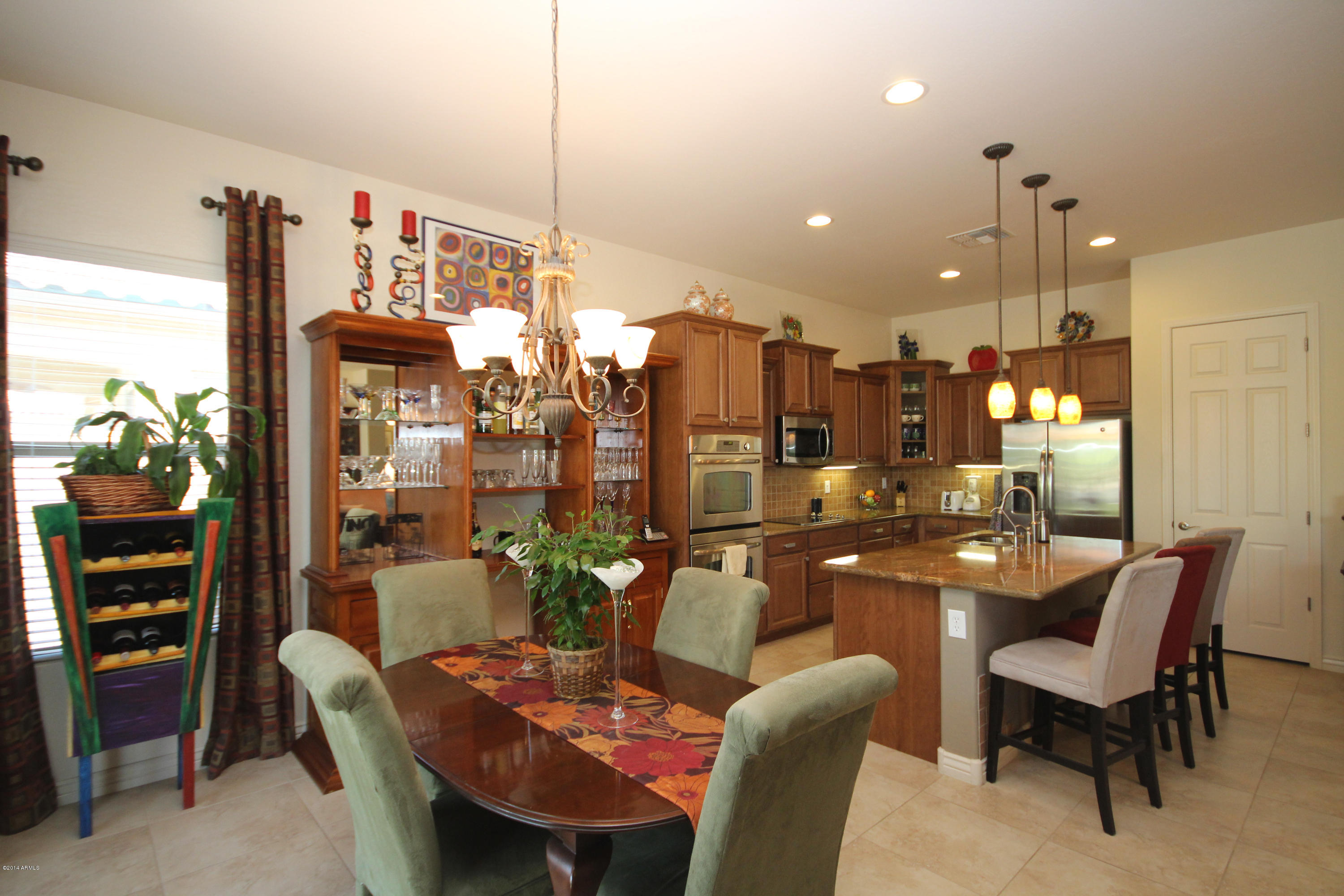 17882 West Verdin Road Goodyear, AZ 85338 - Photo 8 of 38 Large Dining Area Plus Breakfast Bar