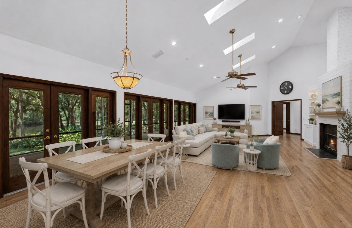 1255 B Road Loxahatchee Groves, FL 33470 - Photo 9 of 63 Enormous Great Room Virtually Staged
