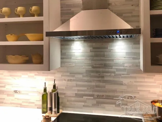 a close view of water heater