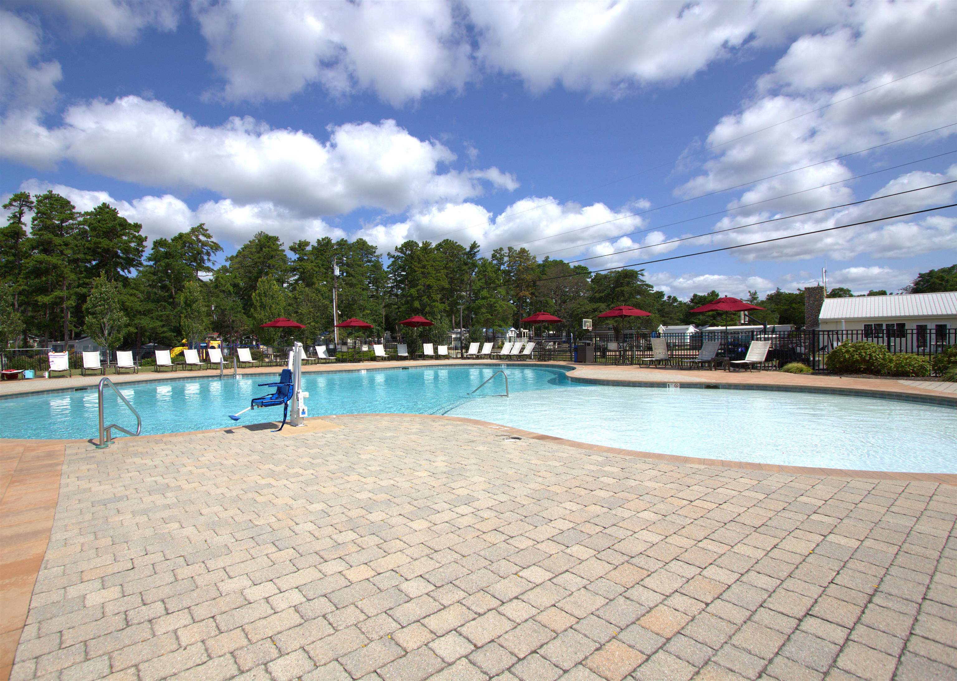 3066 North Rte 9 Ocean View, NJ 08230 - Photo 40 of 49 a view of swimming pool and lake