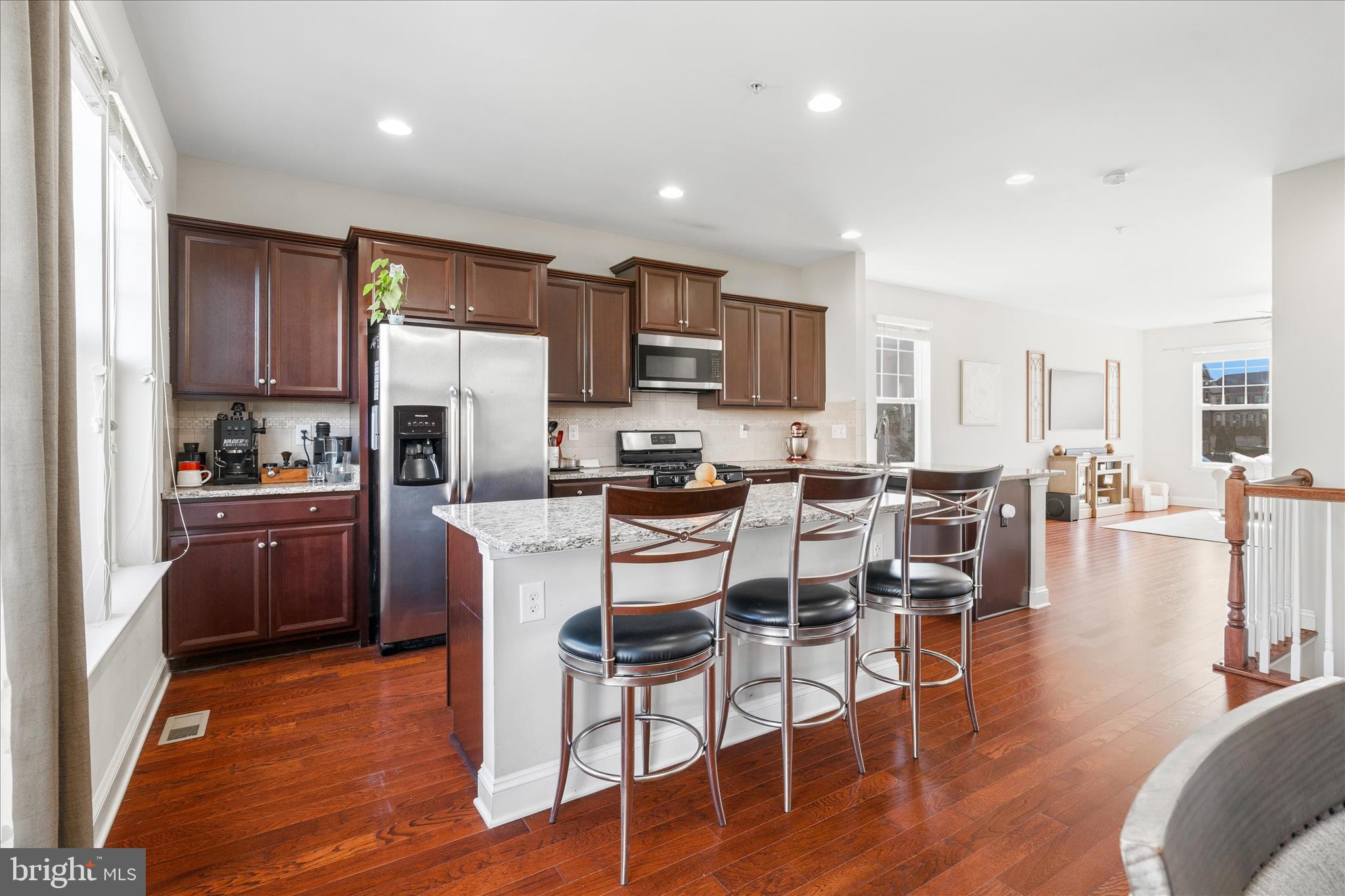 4668 Cambria Road Frederick, MD 21703 - Photo 3 of 38 Kitchen Island with Bar Seating